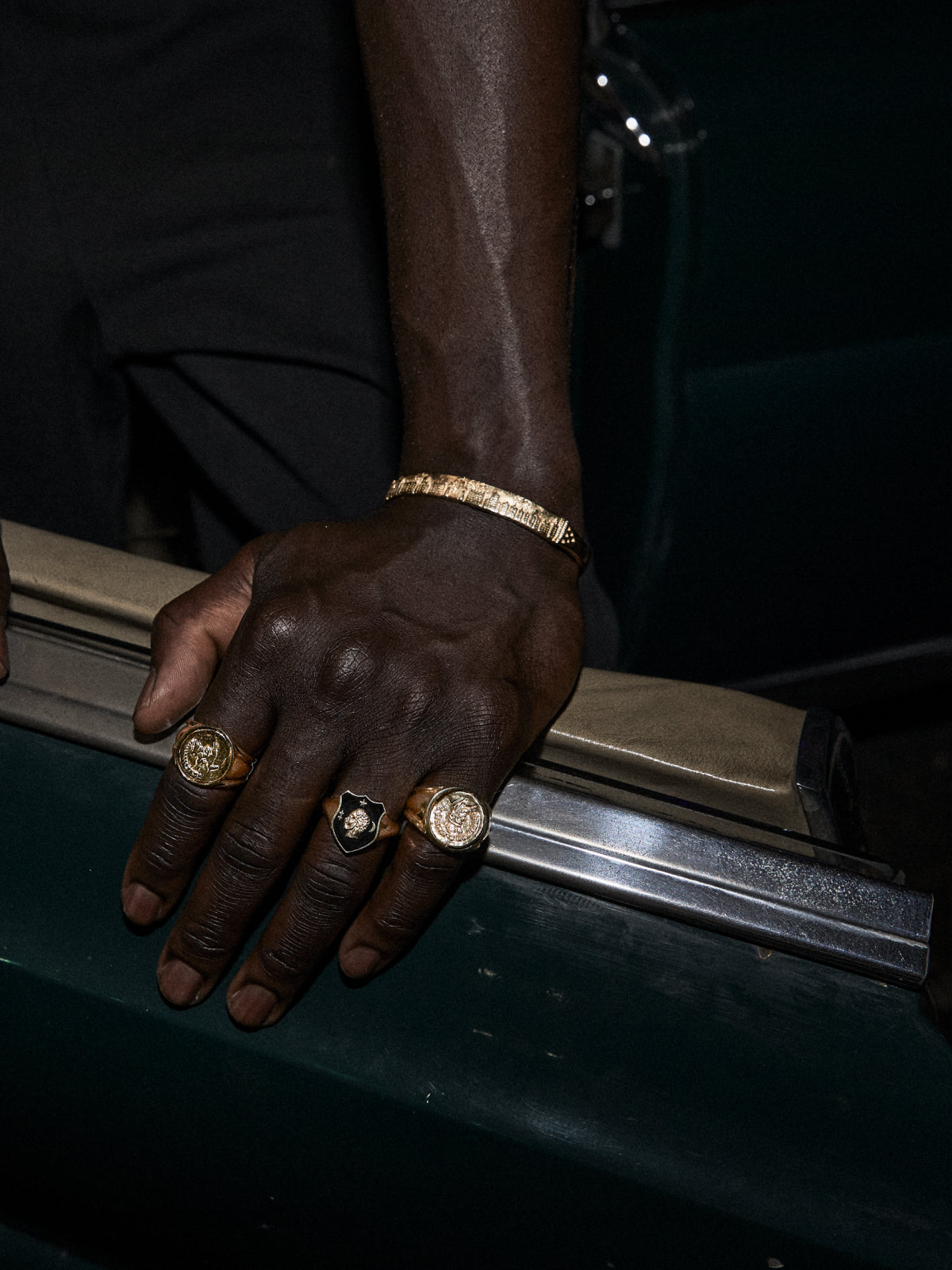 Mansa Musa Signet Reversible Coin Ring