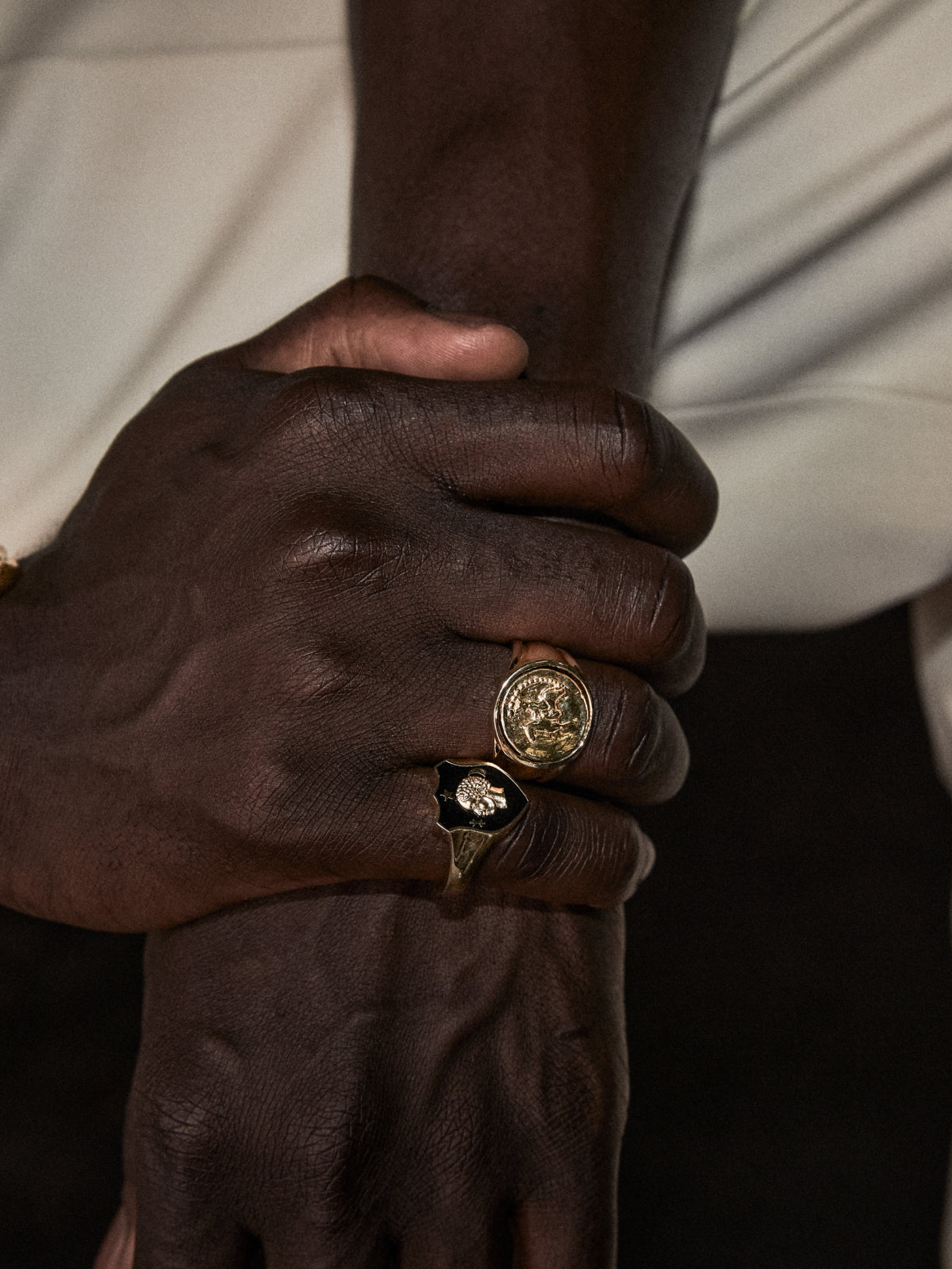 Mansa Musa Signet Reversible Coin Ring